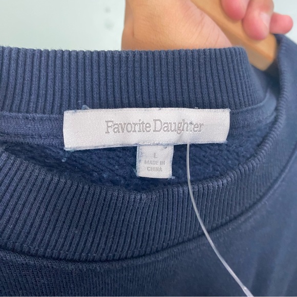 Favorite Daughter Navy Sweatshirt - Picture 5 of 8